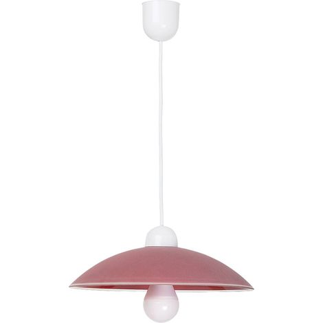 Suspension cuisine Rabalux Cupola bordeaux Ø32,5 E27 (1/4)