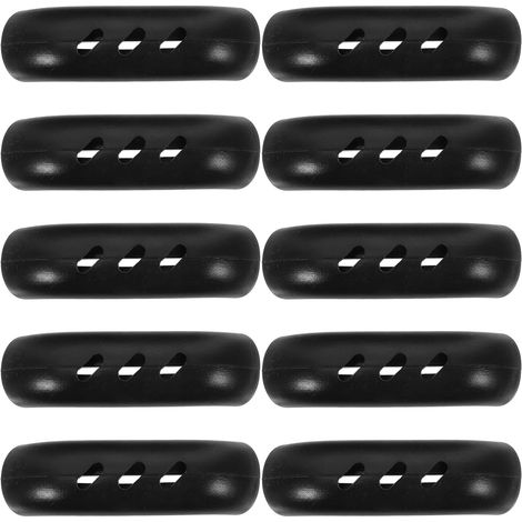 Sollbry Lot de 10 poignées en silicone pour pot de camping, poignée de casserole, poignée de casserole, poignée en silicone pour casseroles, de cuisine(7.32.1cm) (1/5)