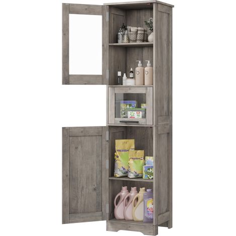 IDEALHOUSE Colonne De Salle De Bain 170 cm Anti‑Humidité (1/5)