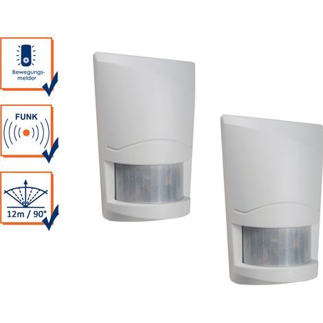 2 Stk. Bewegungsmelder 12m/90° ELRO AG4000 Alarmsystem mit Wählgerät Überwachung (1/3)