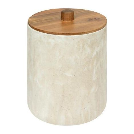 5five Côme bidone da bagno beige 5 litri