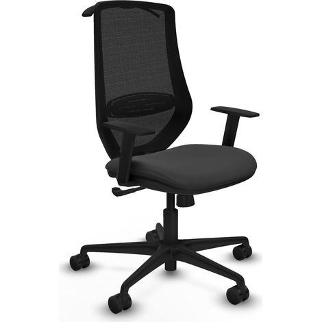 Piqueras y Crespo Bürostuhl Mardos Dunkelgrau (1/3)
