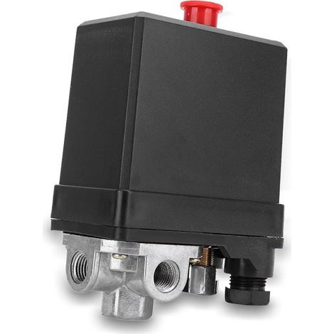 Pressostat Compresseur - 380 V Triphasé - Interface G1/4 - 175 PSI Max - Pour Compresseur D'air (1/5)