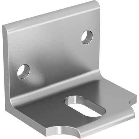 Slid'Up By Mantion – Support équerre inox 304L pour fixation murale rail SU2067 SU2068 – 200 kg – Dimensions 60x80x60mm – Pour milieu humide (1/2)