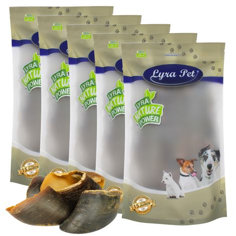75 pcs. Lyra Pet® Sabots de bœuf env. 6 kg (1/5)