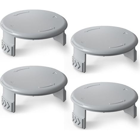 4 Pièce Couvercle de Bobine Compatible avec Ryobi Coupe Bordures, AC14HCA Capuchon de Bobine, Tondeuse Capuchon de Bobine Ressorts pour Ryobi Debroussailleuse (1/5)