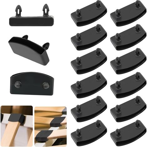 Lot de 20 Supports de Sommier à Lattes 54x9mm - Accessoires de Literie - Support durable pour vos lattes, idéal pour fixation de sommiers en bois. (1/5)