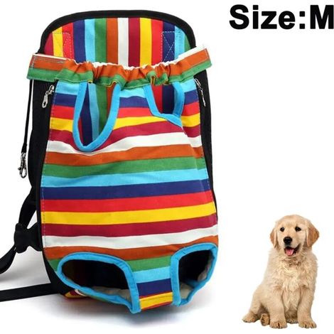 Sac à dos de transport pour animaux de compagnie, avec pattes réglables, idéal pour les voyages et respirant, particulièrement adapté aux chiens, chats et chiots de petite et moyenne taille.