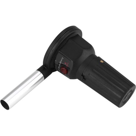 Ventilateur de barbecue portable à piles, souffleur d'air pour le camping, les pique-niques et les grillades au charbon de bois. (1/5)