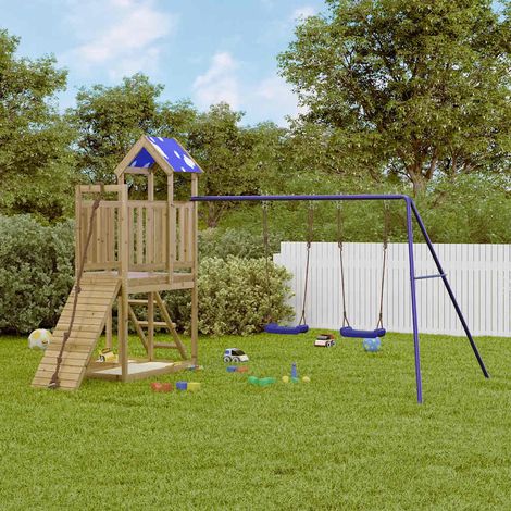 Outdoor Playset Impregnated Wood Pine vidaXL (1/5)