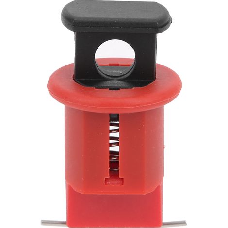 Ortviai Dispositif de blocage de sécurité pour disjoncteur à bouton-pressoir mini circuit air PA nylon et acier inoxydable