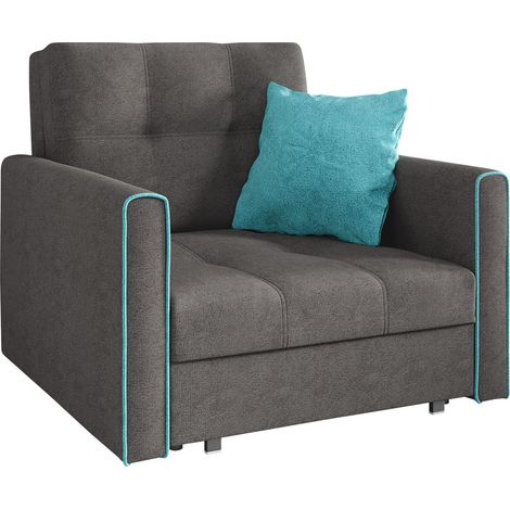 Sillón Nuvora I, Alova 36 + Alova 29, 85x103x98cm, Tapiz, Patas: Metal, 0, Muebles ya montados (1/5)