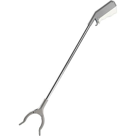 Pince de préhension longue portée, aide à la mobilité, pince à déchets pliable et facile à utiliser Outil de ramassage de 118 cm pour les personnes âgées et les gestes du quotidien à domicile (1/5)