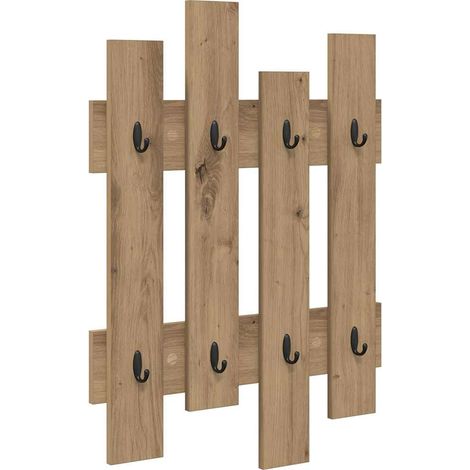 Maison Exclusive - Wandmontierter nachttisch Artisan-Eiche 60 x 3