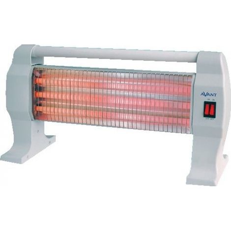 Calefactor eléctrico Avant AV7552 gris 1200W tamaño medio