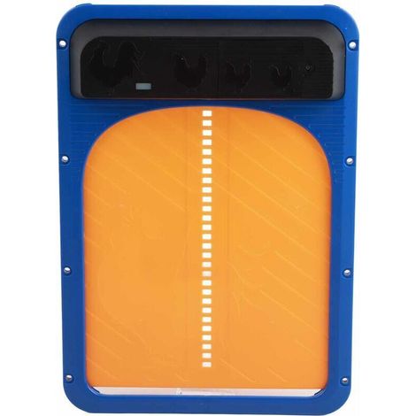 Jeffergarden Porte automatique de poulailler avec capteur de lumière, porte de poulailler à Induction étanche, porte de poulet alimentée par batterie (1/5)