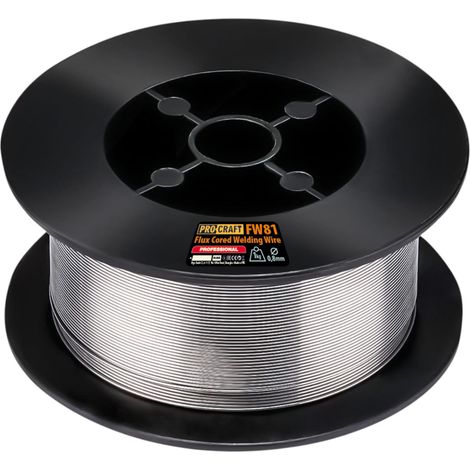 Procraft FW81 Fülldraht Schweißdraht FLUX 0,8 mm 1,0 kg