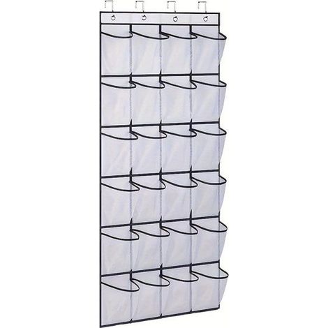 Rangement - Paniers suspendus - Panier de rangement - Panier suspendu - Panier - 1 étagère à chaussures suspendue au-dessus de la (1/4)