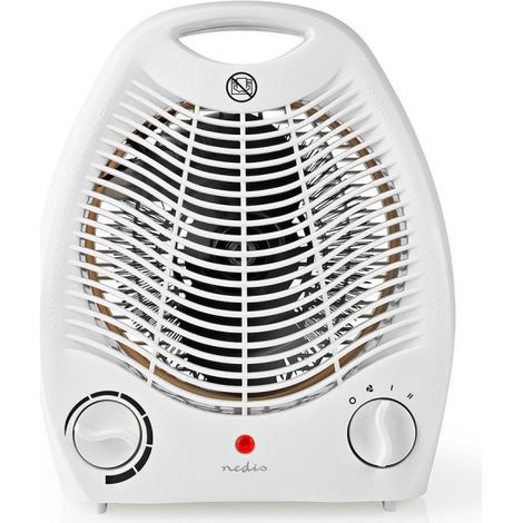NEDIS Radiateur électrique Soufflant blanc 2000W Chauffage d'appoint (1/5)