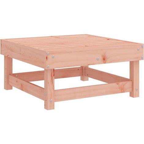 Tabouret de jardin en sapin de Douglas massif (1/5)