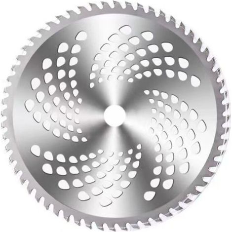 Cuchillas circulares para desbrozadoras – juego de 2 piezas, 254 mm (10 pulgadas), 60 dientes, acero inoxidable, compatibles con desbrozadoras de gasolina y eléctricas.