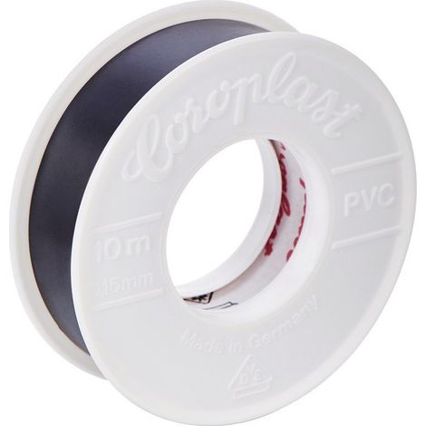 Nastro isolante elettrico 302 nero L.10m P.15mm Rl.COROPLAST (Per 20)