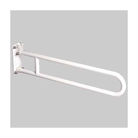 BARRA DI SOSTEGNO RIBALTABILE PREVERNICIATO BIANCO  cm 60     MADE IN ITALY