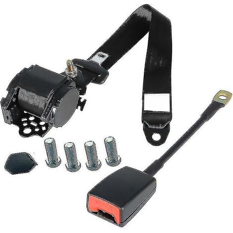 Ceinture de sécurité trois points pour conducteur, entièrement automatique et rétractable, avec embase. (1/5)