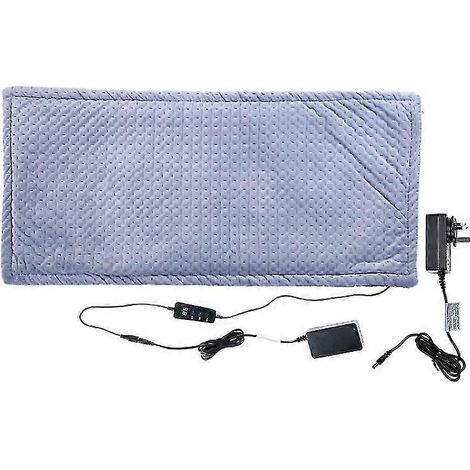 Manta eléctrica de invierno con enchufe para EE. UU./Reino Unido/UE, compresa caliente para cintura y abdomen. (1/4)