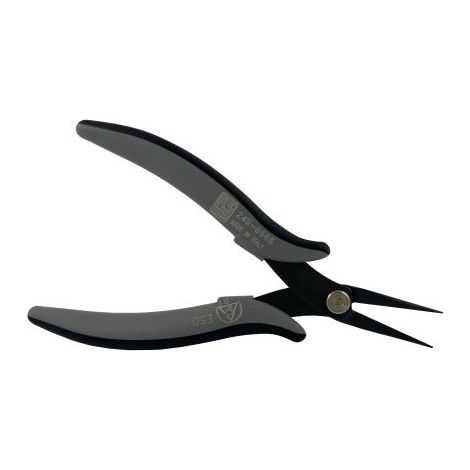 Pince à bec plat RS PRO, L. (hors tout) 160 mm, L. (mâchoire) 32mm, 1 pièce(s) ( Prix pour 1 )