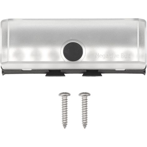 GARRYFIZH Bloc de Distribution d'énergie 12-32V 100A M5, goujon de Terminal M4, vis de borne, barre de Bus de batterie pour voiture, camping-car, bateau, camion