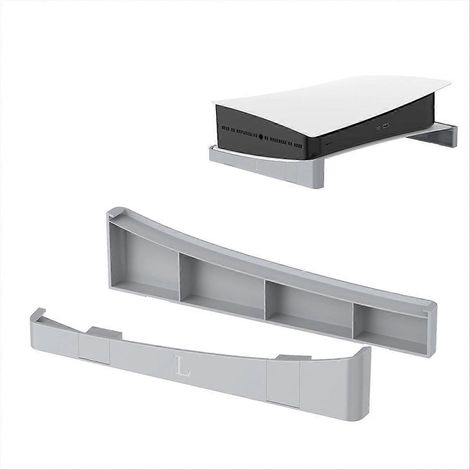 Support de montage horizontal pour supports de refroidissement CD/DVD et disques numériques, accessoire pour console de jeux à double support B (1/4)