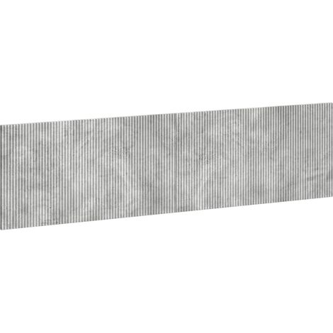 Wall-Mounted Headboard ARNHEM Concrete Grey Engineered Wood vidaXL