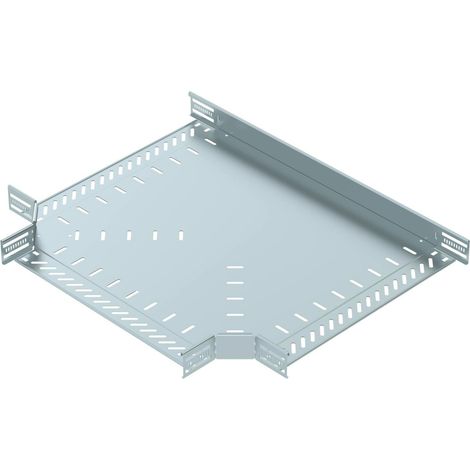 OBO Bettermann Pièce en T pour chemin de câbles, horizontal 60x500 acier galvanisé sendzimir, 6038110