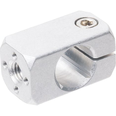 Collier de connexion RS PRO, profilé 12mm, Ø 15mm, filetage M5 en Aluminium ( Prix pour 1 )