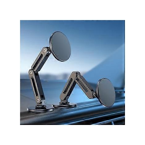 Tablet-Handyhalterung, Kfz-Handyhalterung aus Aluminiumlegierung mit Magnetverschluss, 360°-Drehung, stabiler Laptopständer, Kfz-Handyhalterung für alle