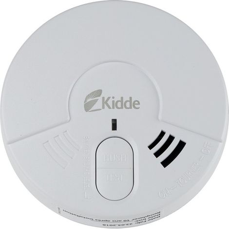 Kidde – Détecteur de fumée optique 9V avec alarme 85 dB – Installation facile – Capteur photoélectrique – Garantie 5 ans (1/3)