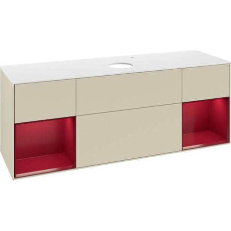 Villeroy & Boch G981HBHJ Armoire sous-lavabo Finion G98