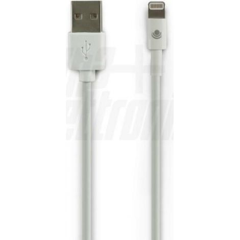 Alpha elettronica cavo usb-a lightn.c89 m/m 1m bianco 95-664/4w (1/3)