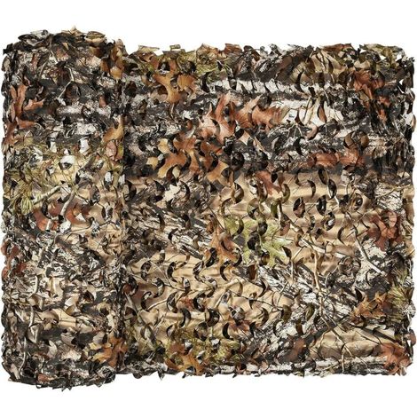 Brise-vue en maille pour balcon, terrasse, jardin, véranda, décoration extérieure, aspect forêt, filet de camouflage, coupe-vent, décoration murale, 1,5 x 2 m (1/5)