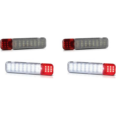 Paar LED-Türverkleidungsleuchten für Chevy Silverado, GMC Sierra, Yukon, Hummer H2, Escalade, Innentür-Begrüßungslampe