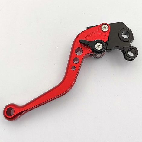 Pour les modifications KTM690 SMC/SMCR/Duke, cornes d'embrayage tout aluminium en alliage 990SMR/SMT (tige courte rouge) (1/5)