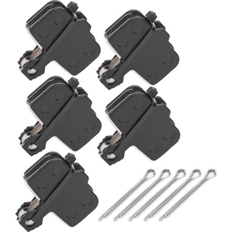 5 Paires de Plaquettes de Frein VTT 30MM - Semi-Métalliques pour VAE et VTC, Résistantes à l'Usure (1/5)