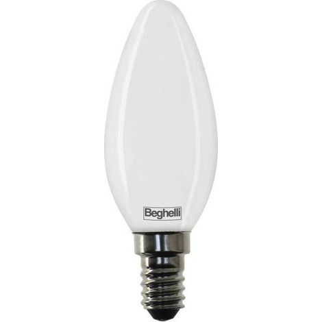 10 x BEGHELLI LED TV OLIVA E14  5W 56532 CALDA 3000K