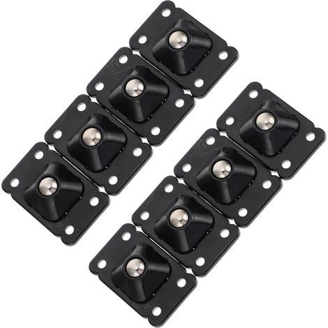 8 Roulettes Pivotantes Adhésives Métal pour Meubles (1/5)
