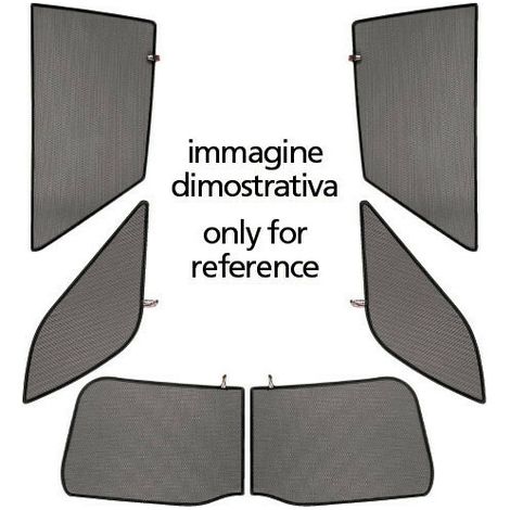 Kit tendine Privacy - 4 pz - compatibile per Chevrolet Aveo 3p (02/0505/08) - Daewoo Kalos 3p (02/0505/08) (1/5)