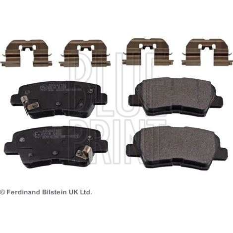 Kit de plaquettes de frein, frein à disque Blue Print ADG042165 HYUNDAI