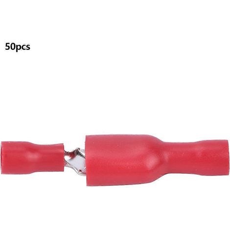 100 connecteurs à sertir, fiche/prise, capuchon isolant avec MDD1.25-250x50 FDFD1.25-250x50Re