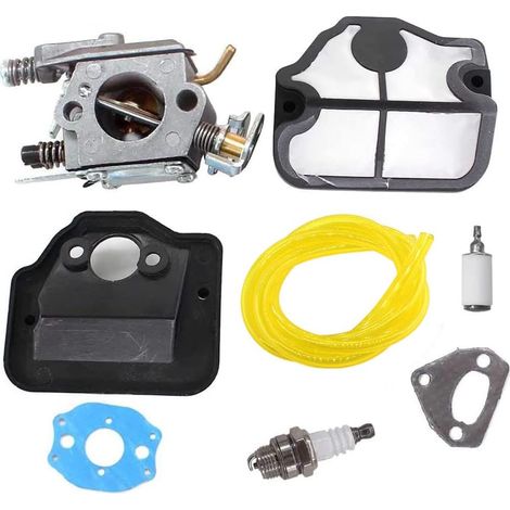 Carburateur pour tronçonneuses Husqvarna 36, 41, 136, 137, 141 et 142 – Remplace les références Walbro WT-834, WT-657, WT-529, WT-289, WT-285, WT-239, WT-202 et Zama C1Q-W29E (1/5)
