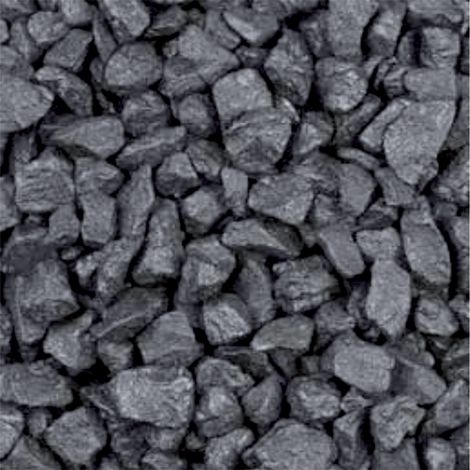 Sassi in vetro decorativi nero 550 gr Flortis